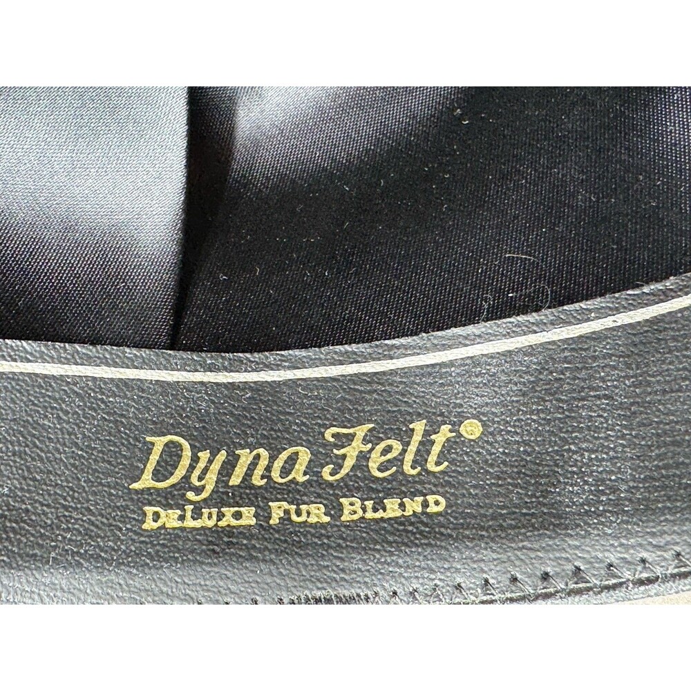 VTG Sheplers Dyna Felt Fur Blend Western Mens Cowboy Hat Size 7 USA - Picture 12 of 16